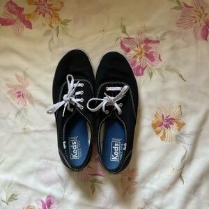 💥Keds Black Canvas Sneakers